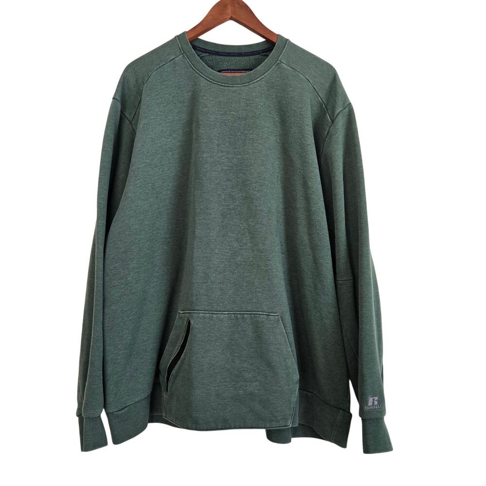 Russell Athletic Vintage Sweatshirt Soft Sporty Prep Gorpcore Indie Sleaze XXL
